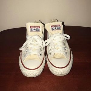 Preowned White Converse